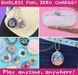 Электронный питомец Тамагочи брелок Original Mermaid Shell ретро Tamagotchi Virtual Pet Bandai 42928 42928 фото 4