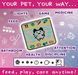 Электронный питомец Тамагочи брелок Original Mermaid Shell ретро Tamagotchi Virtual Pet Bandai 42928 42928 фото 3