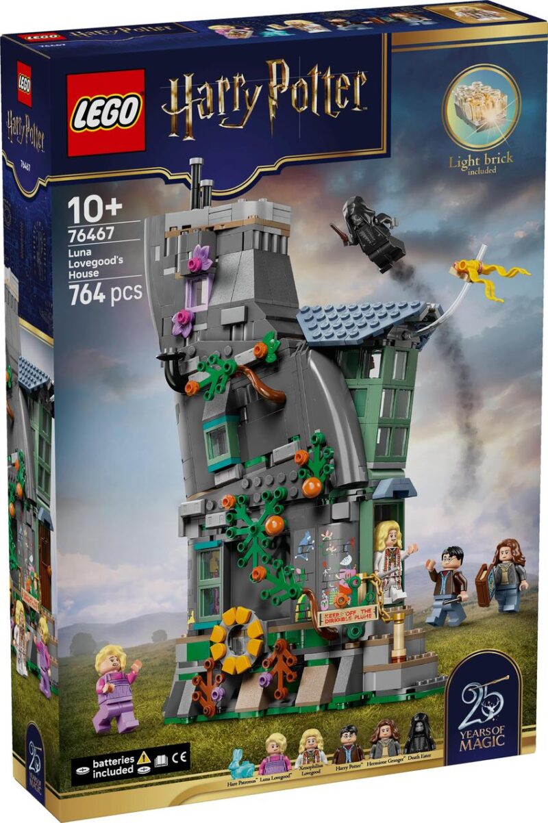 Конструктор Лего Гаррі Поттер Будинок Місяця Лавгуд Lego Harry Potter 76467